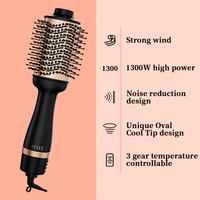 Brosse sèche-cheveux électrique, une étape, volumiseur de cheveux, rotation Portable, salon de coiffure, sèche-cheveux électrique