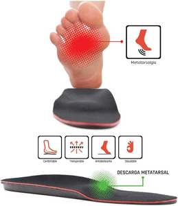 Metatarsal Insoles Pain Relief <strong>Plantar</strong> <strong>Fasciitis</strong> Arch Support Cushioned Foot Care Insoles <strong>for</strong> <strong>Shoes</strong> <strong>Men</strong> Women - Product Image 2
