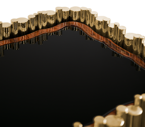 Aparador de Latón de Lujo, Mueble de Almacenamiento de Diseño de Alta Gama, Aparador Personalizado para Vestíbulo de Hotel, Sala de Estar - Product Image 5