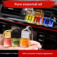 Diffuseur de parfum liquide de luxe 10 ml pour voiture, à suspendre, parfum pour voiture, fabricants de désodorisants pour voiture