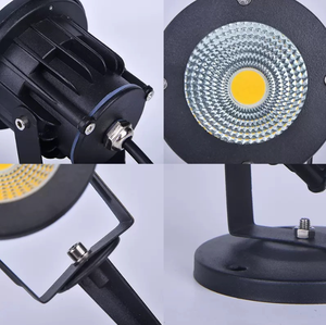 IP65 étanche lampe de sécurité AC85-265V extérieur 5 W blanc chaud LED paysage jardin Spike lumières pour voie cour route décoration - Product Image 6