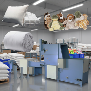 Machine de remplissage de fibres pour jouets <span class=keywords><strong>en</strong></span> peluche et oreillers, pour le rembourrage de plumes <span class=keywords><strong>d</strong></span>'<span class=keywords><strong>oie</strong></span> et de jouets <span class=keywords><strong>en</strong></span> peluche - Product Image 1