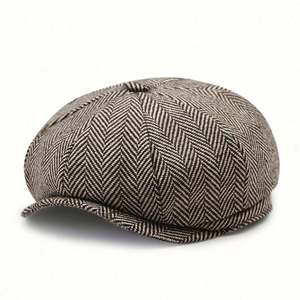 Casquettes plates de style newsboy pour hommes et femmes, chapeaux Ivy, bérets pour hommes - Product Image 2