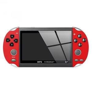 Console de jeu <span class=keywords><strong>vidéo</strong></span> X7PLUS, écran 5,1 pouces, double joystick, jeux rétro intégrés, prise en charge des jeux d'arcade, sortie <span class=keywords><strong>vidéo</strong></span>/musique AV, cadeau pour enfants - Product Image 1