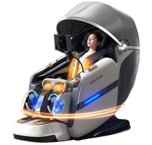 C64 2026 Luxury 3D Thai Stretching Calf Roller Air Ion Purification Zero Gravity PU Leather Foldable Chair - Product Image 1