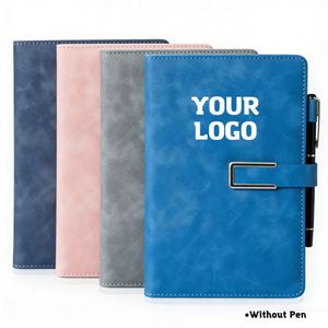 Botón Magnético de PU Personalizado al por Mayor, Creativo y Colorido, para Cuadernos de Cuero A5 de Alta Gama para Viajes, Oficina y Negocios - Product Image 1