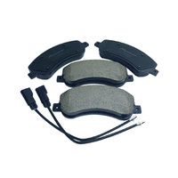 Kampas Rem Keramik OEM M2905 untuk Byd Ford Volkswagen Harga Grosir; D1528 D1555 Model Belakang Premium untuk Posisi Cakram Mobil