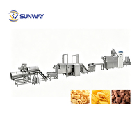 Machine de production de chips de tortue à usage commercial, ligne de production de snacks croustillants à quatre couches, machine à faire des snacks croustillants multicouches