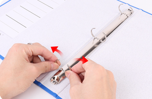 <span class=keywords><strong>A4</strong></span> bản đồ mengentasi bahan PP 503 lembar kertas TES tiga lubang menjepit perlengkapan kantor losun OU Nan Thương hiệu chất lượng tốt tùy chỉnh - Product Image 4