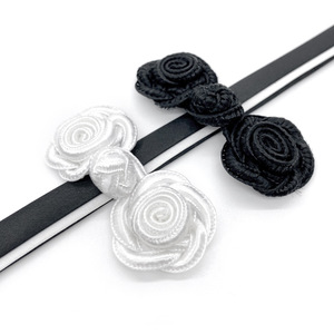 Ropa Clásica <span class=keywords><strong>de</strong></span> Estilo Tradicional Hecha a Mano con Patrón <span class=keywords><strong>de</strong></span> Rosas en Nailon, Cheongsam, Cierres <span class=keywords><strong>de</strong></span> Botones, Mercería <span class=keywords><strong>y</strong></span> Botones - Product Image 2