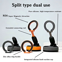 Kenop Silikon Terintegrasi Plus Alas Silikon Murni Tahan Panas A20 Vacuum Mount Tekstur Premium dan Daya Tahan Tahan Lama