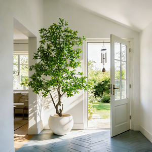 Nouveauté, vente chaude, plantes nordiques simulées, 135 cm, <span class=keywords><strong>pieris</strong></span> japonica en plastique, grand <span class=keywords><strong>arbre</strong></span> pour la maison, l'hôtel, le bureau, le paysage - Product Image 3