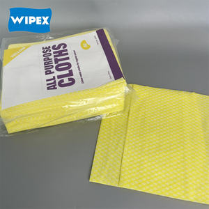 Wipex Spunlace Lingettes jetables non tissées lavables Lingettes <span class=keywords><strong>tout</strong></span> usage colorées à motif de diamant Utilisation commerciale - Product Image 3