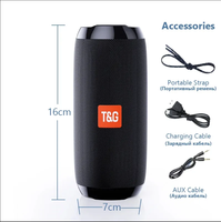 Tissu sans fil Bt haut-parleur boîte de son haute fidélité bruit longue durée Rechargeable haut-parleur stéréo %