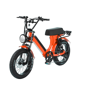LOHAS Vélo électrique à moteur rétro 500w 750w 1000w, vélo électrique unisexe, vélo électrique à pneus larges - Product Image 1