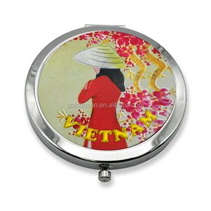 الصين تذكارية التشيكية براغ مرآة جيب مع OEM شعار ل براغ هدية التذكارات مرآة جيب - Product Image 6