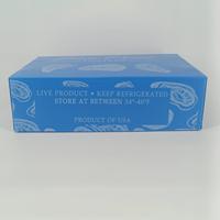 Verse producten fruit groente tray voedselveilige gegolfde plastic tray voor bessen groenten oester groothandel logistiek verpakking