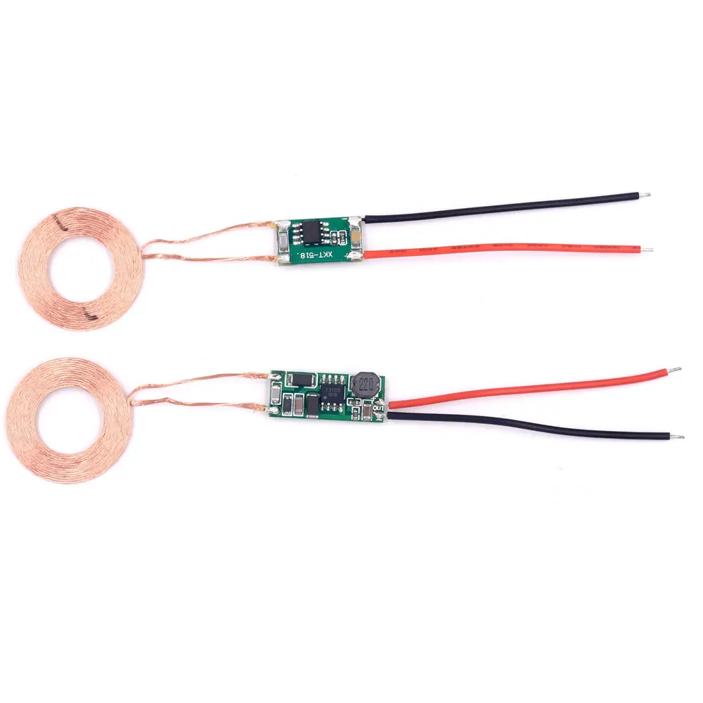 Taidacent Coil Inductieve Lader 12V Tx 5V 1.5A Rx Pcba Voor Draadloos Opladen Afstandsbediening Draadloze Oplader Pcb Board