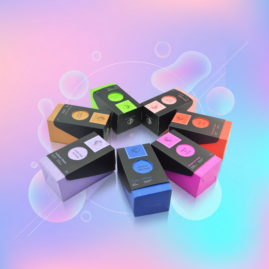 Custom Printed Colorful Thin Paper Cheap Price Packing Tea Paper Packaging Box