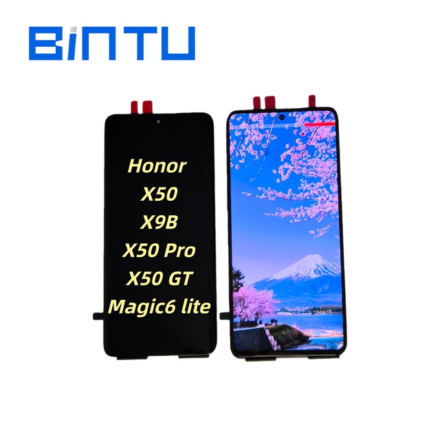 BINTU High Quality Touch Screen Display Assembly OLED 6.67 Replacement for Honor X50 1 Year Warranty