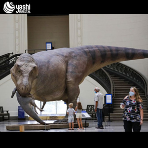 Grand modèle de dinosaure <span class=keywords><strong>carnivore</strong></span>-Statue de T-Rex pour l'exposition de parc à thème-Exposition de Jurassic Park - Product Image 4