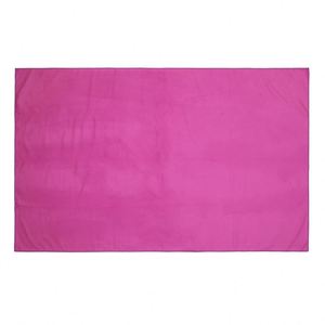 Portable Microfiber Quick-Dry Absorbent Sports Towel-Plain Dyed Solid Color Reusable for Gym & Beach Use - Product Image 2