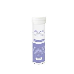 Bandelettes de test urinaire pour l'acide urique pour la surveillance de la goutte, <span class=keywords><strong>kit</strong></span> de test urinaire rapide, 30 bandelettes, OEM disponible - Product Image 5