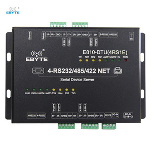 Ebyte E810-DTU(4RS1E) Modbus RTU Modbus TCP <b>Ethernet</b> Converter 4-Chanels RJ45 <b>Ethernet</b> to RS232 RS485 RS422 Serial Device Server - Product Image 1