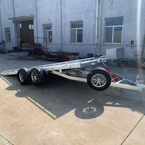 <span class=keywords><strong>Remorque</strong></span> de voiture à deux <span class=keywords><strong>essieux</strong></span>, 3500 kg, plateau basculant, <span class=keywords><strong>remorque</strong></span> de voiture galvanisée avec <span class=keywords><strong>remorque</strong></span> de remorquage <span class=keywords><strong>hydraulique</strong></span> - Product Image 2