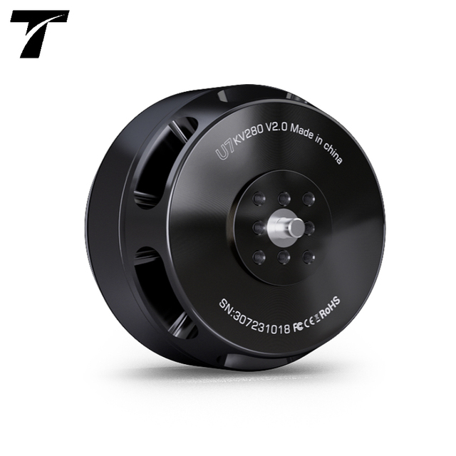 T-MOTOR U7 V2.0 Low Noise Stable Quality 5kg Payload Multicopter Outrunner Brushless Dc Motor for Drone