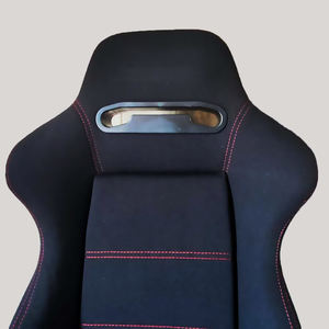 Asientos Deportivos Ajustables Mico4 LO03 <span class=keywords><strong>de</strong></span> Terciopelo y Cuero con Ajustador para Autos Modificados - Product Image 4