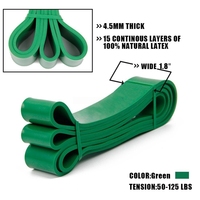 Bandas de Resistencia para Dominadas, Bandas Elásticas de Alta Resistencia para Entrenamiento de Fuerza, Estiramiento, Calentamiento
