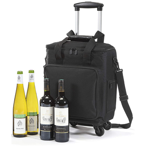 Sac de transport <span class=keywords><strong>à</strong></span> roulettes pour 6 bouteilles de vin, valise <span class=keywords><strong>isotherme</strong></span> <span class=keywords><strong>à</strong></span> roulettes pour le transport de vin, sac <span class=keywords><strong>isotherme</strong></span> <span class=keywords><strong>à</strong></span> roulettes pour le voyage - Product Image 2