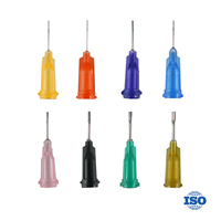 Nouvelle condition plastique acier bouche plate 10-27G aiguille de distribution demi-pouce aiguille en acier inoxydable