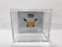 Boîte de rangement et de présentation en plastique transparent en acrylique pour cartes JIHOHG Elite Trainer Magnet Booster Box DBZ Neopets