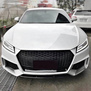 Kits Bodi Style TTRS TT <span class=keywords><strong>TTS</strong></span> Pare-chocs avant avec grille en nid d'abeille pour <span class=keywords><strong>Audi</strong></span> TT <span class=keywords><strong>TTS</strong></span> 2015 <span class=keywords><strong>2016</strong></span> 2017 2018 2019 - Product Image 4