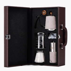 Vendita calda all'aperto <span class=keywords><strong>Set</strong></span> di caffettiera portatile <span class=keywords><strong>da</strong></span> viaggio/<span class=keywords><strong>Set</strong></span> di gocciolatori di caffè - Product Image 3
