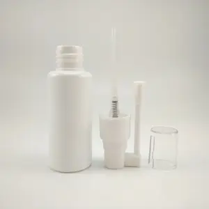 Botella de espray nasal con boquilla para medicina, corta y larga espray de garganta, 10ML, 15ML, 20ML, 30ML, 50ML