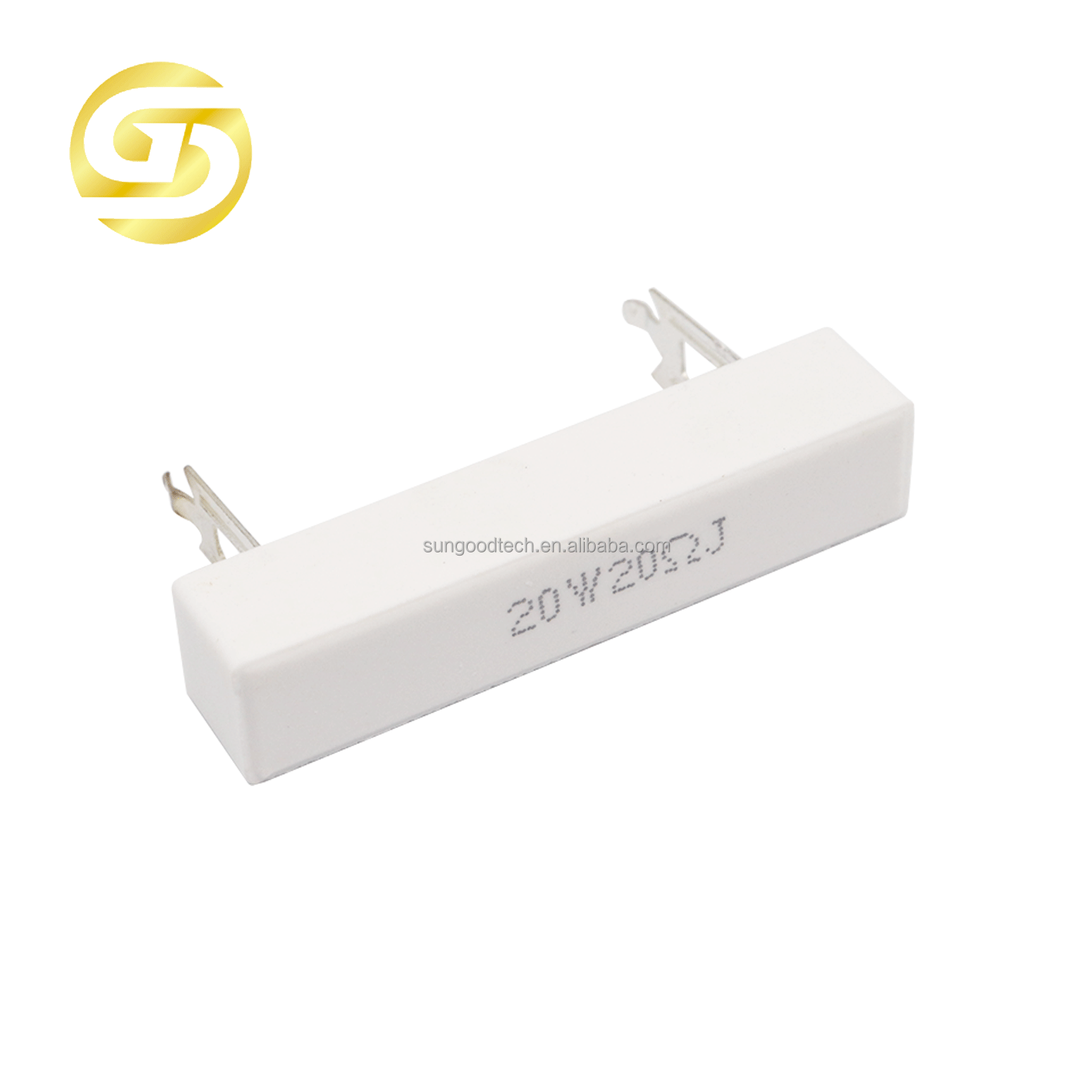 2-Pack 20 Ohm 20W Axial Ceramic Cement Power Resistors – US Stock, 20RJ