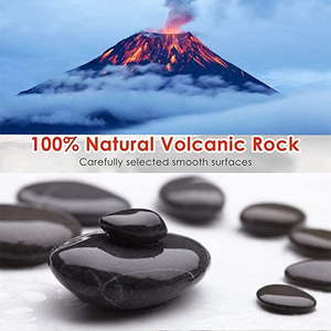 28 Pcs <strong>Hot</strong> <strong>Stones</strong> for Massage Basalt Stone Massage Professional <strong>Hot</strong> Stone Massage <strong>Kit</strong> with Aluminum Box for Home Spa Relaxing - Product Image 6