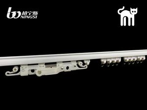 Riel <span class=keywords><strong>de</strong></span> Cortina <span class=keywords><strong>Extensible</strong></span> <span class=keywords><strong>de</strong></span> Hierro para Montaje en Pared, Moderno, Ajustable, Duradero y Ecológico, Ideal para la Escuela, Bautizos y Bares, Precio <span class=keywords><strong>de</strong></span> Fábrica - Product Image 5