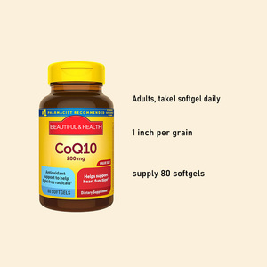 Koenzim <span class=keywords><strong>Q10</strong></span> minyak ikan Softgel kapsul Premium suplemen nutrisi untuk dewasa - Product Image 2