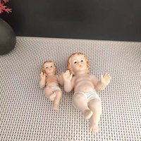 Petites Décorations Religieuses Saint Enfant Ornement Bébé Jésus Résine Manger Saint Figurine