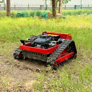 Woer Grass Cutter Wheel Nouveau Design Largeur <span class=keywords><strong>de</strong></span> coupe Télécommande Crawler <span class=keywords><strong>Tondeuse</strong></span> à gazon Coupe-herbe Mini - Product Image 2