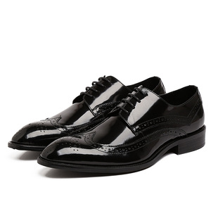 Elegantes Zapatos Oxford de Piel de Vacuno de Primera Calidad, Plantilla Acolchada, Soporte para el Arco del Pie, Forro Transpirable e Impermeable, para Eventos Formales de Caballeros - Product Image 2