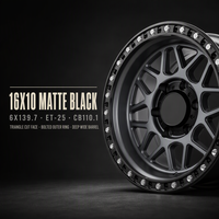 Jantes forgées monobloc DW 17 18 20 pouces 6 trous True Beadlock noires en alliage d'aluminium forgé pour Ram 2500 3500, jantes de pick-up tout-terrain