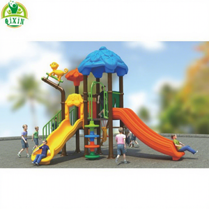 Tobogán Infantil de Animales Marinos Azul para Parque Infantil, Productos de Juego para Niños - Product Image 5