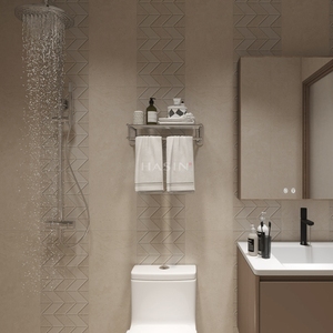 Piastrella in Porcellana Stile Italiano 300X900, Effetto Marmo Floreale, Lussuosa Piastrella Antiscivolo Opaca, Ceramica Rustica per Pavimenti e Rivestimenti - Product Image 4