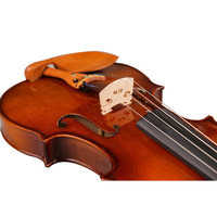 Handmade Violin for Beginners with Sound Post Adjustment Glossy Violin High Quality Professional