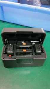 ไมโครโฟนลาวาเลียร์ไร้สาย2 SX36พร้อมขั้วต่อสายไลท์นิ่งแบบ C 2ลากหน้าจอ LED ลดเสียงรบกวนสำหรับพอดคาสต์ Vlog ผู้สร้าง - Product Image 6